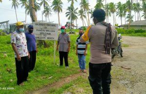 Bhabinkamtibmas Olilit Timur Giat Patroli Tempat Wisata Weluan