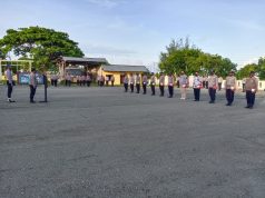 Pimpin apel pagi, Waka Polres Kepulauan Tanimbar sampaikan sejumlah penekanan Pimpinan untuk dilaksanakan oleh seluruh personil