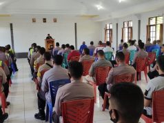 Binrohtal kepada personil kembali digelar Polres Kepulauan Tanimbar