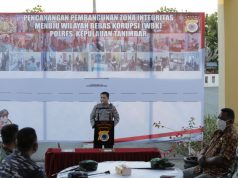 Polres Kepulauan Tanimbar gelar kegiatan Pencanangan Zona Integritas (ZI) menuju wilayah bebas korupsi (WBK)
