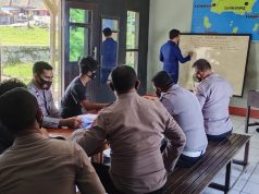 Unit Reskrim Polsek Tanimbar Selatan Gelar Perkara pasal 170 dan atau 351 KUHPidana