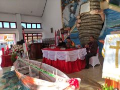 Kapolres Kepulauan Tanimbar hadir dan berikan Materi Pembekalan kepada peserta Sidang Klasis Tanimbar Utara