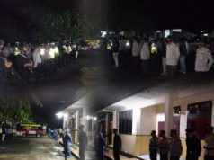 Personil gabungan TNI, Brimob dan Polri Polres Kepulauan Tanimbar Gelar Patroli Cipkon Skala besar PAM hari Raya Idul Fitri 1442 H / 2021