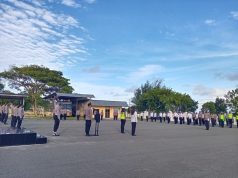 Pimpin Apel pagi, Kapolres Kepulauan Tanimbar tekankan Giat PPKM Mikro antisipasi tingkat penularan Covid-19
