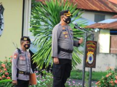 Pimpin Upacara Korps Raport kenaikan Pangkat, Kapolres Kepulauan Tanimbar Ajak personil tingkatkan Pola Pikir dalam bertugas