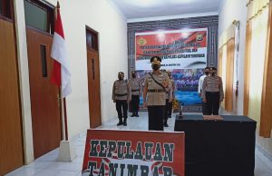 Jabatan Kapolres Kepulauan Tanimbar dikukuhkan Kapolda Maluku