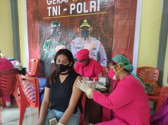 Perdana, Polres Kepulauan Tanimbar dirikan Gerai Vaksin gratis kepada Masyarakat