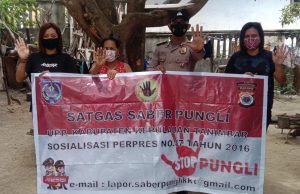 Cegah Praktek Pungli, Sat Binmas Polres Tanimbar Giat Sosialisasi Saber Pungli kepada masyarakat