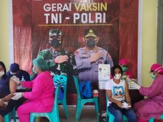 Polres Kepulauan Tanimbar kembali suntik 308 orang dalam Gerai Vaksin Presisi