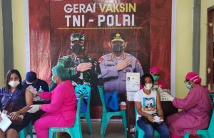 Polres Kepulauan Tanimbar kembali suntik 308 orang dalam Gerai Vaksin Presisi
