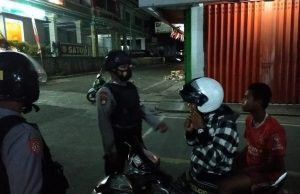 Patroli KRYD Malam hari rutin dilaksanakan personil Sat Samapta Polres Tanimbar
