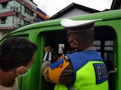 Hari kedua Ops Patuh Polres Kep. Tanimbar, Satgas Preventif tegur 5 Pelanggar secara humanis