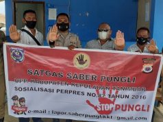 Sosialisasi Saber Pungli kembali digelar Sat Binmas Polres Kep. Tanimbar Cegah Pungli di Masyarakat
