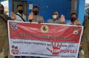 Sosialisasi Saber Pungli kembali digelar Sat Binmas Polres Kep. Tanimbar Cegah Pungli di Masyarakat