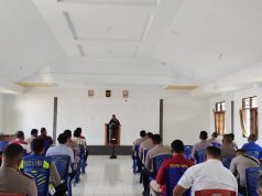 Tingkatkan ketaqwaan personil terhadap TYME, Polres Kep. Tanimbar rutin giat Binrohtal