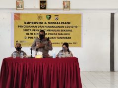 Bid Dokkes Polda Maluku lakukan Sosialisasi dan Supervisi di Polres Tanimbar