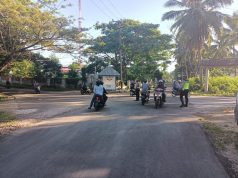 KBO Lantas Polres Tanimbar Pimpin langsung Giat Gatur Pagi