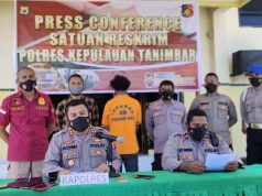 Polres Kepulauan Tanimbar kembali Gelar Konferensi Pers Kasus Pembunuhan