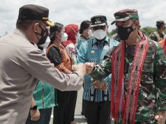 Pangdam XVI/Pattimura bersama rombongan berkunjung ke Bumi Duan Lolat Tanimbar