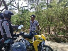 Satuan Samapta Polres Tanimbar Giat Patroli KRYD di Kota Saumlaki dan tegur 2 Pelanggar Prokes secara Humanis