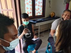 Gerai Vaksin Presisi Dosis II digelar Poliklinik Polres Tanimbar