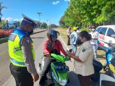 Tertibkan Pajak Kendaraan, Sat Lantas Polres Tanimbar bersama Dispenda lakukan Pendataan dan Pemungutan Pajak Kendaraan