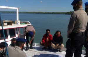 Sat Polairud Polres Tanimbar kembali Sambangi ABK dan Nakhoda KM. Fajar Omele