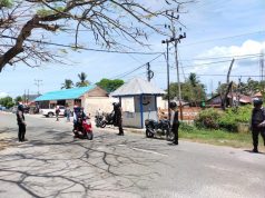 Tingkatkan kesadaran Prokes, Sat Samapta Polres Kep. Tanimbar terus Patroli dihari libur