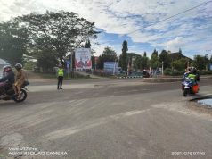 Cegah Laka Lantas, Sat Lantas Polres Tanimbar rutin Gatur Pagi