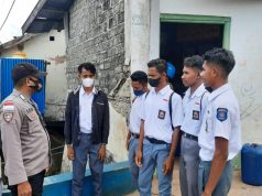 Cegah Radikalisme, Bhabinkamtibmas Kelurahan Saumlaki sambangi Pelajar