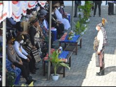 Kapolres Kep. Tanimbar hadiri Upacara HUT Kabupaten ke-22 tahun 2021