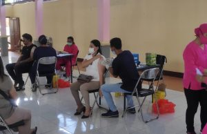 Gelar Vaksinasi Mobile Presisi dosis II dan III Polres Tanimbar, 266 orang mendapatkan Vaksinasi