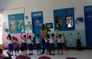 Tanamkan Pendidikan lalu lintas sejak dini, Sat Lantas Polres Tanimbar goes to School
