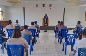Bina Mental dan Spiritual personil, Polres Tanimbar intens giat Binrohtal
