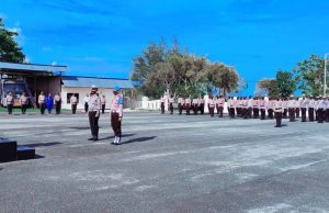 Polres Tanimbar Gelar Apel kesiapan Operasi Zebra Siwalima tahun 2021
