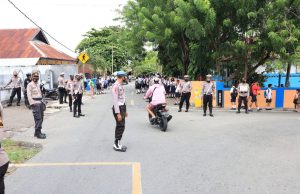 Operasi Zebra Siwalima 2021 dihari pertama digelar personil Polres Tanimbar