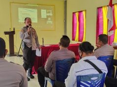 Binlat SIP angkatan ke-51 T.A. 2021 Polda Maluku secara Virtual diikuti peserta Polres Tanimbar