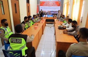 Polres Tanimbar Gelar Lat Pra Ops Simpatik Siwalima 2021