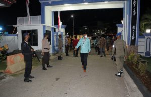 Malam Ta’ruf MTQ ke-29 Provinsi Maluku mendapatkan Pengamanan ketat personil Polres Tanimbar bersama TNI dan Brimob