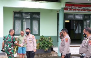Kapolres Tanimbar sempatkan diri lakukan kunjungan Silaturahmi ke Dandim 1507 Saumlaki