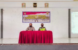 Polres Tanimbar gelar pelatihan internal fungsi teknis lalu lintas tentang Pengawalan VIP kepada personil