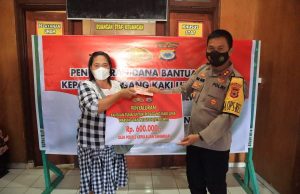 Polres Tanimbar salurkan bantuan BTPKLWN kepada masyarakat yang berhak menerima