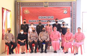 Ketiga pasangan calon isteri anggota Polri Polres Tanimbar langsungkan Sidang BP4R