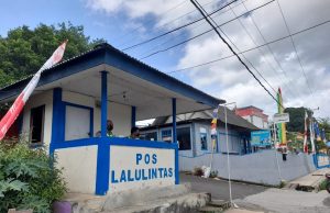 Isi Pos tetap, Unit Turjawali Sat Lantas Polres Tanimbar tegur 5 Pelanggar