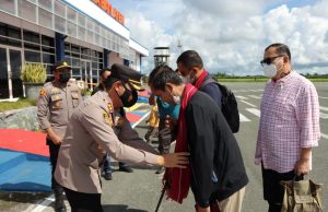 Kunjungi Polres Tanimbar, Koorsahli Kapolri dan Tim berikan arahan kepada Perwira Polres