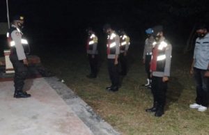 Polsek Selaru lakukan Patroli KRYD dimalam Minggu