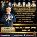 UCAPAN Kapolres