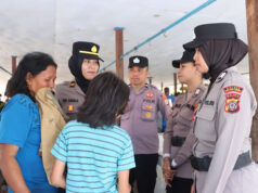 Beri penguatan mental, Polres Kepulauan Tanimbar gelar Trauma Healing bagi Korban dampak kebakaran