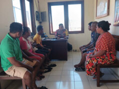 Hadirkan kedua belah pihak, Bhabinkamtibmas Alusi Tamrian berhasil selesaikan masalah Warga