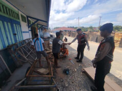 Pantau aktivitas Masyarakat di siang hari, Sat Samapta Polres Kepulauan Tanimbar gelar Patroli Kota Presisi